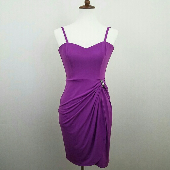 Laundry By Shelli Segal Dresses & Skirts - Laundry by Shelli Segal Purple Tulip Dress NWOT